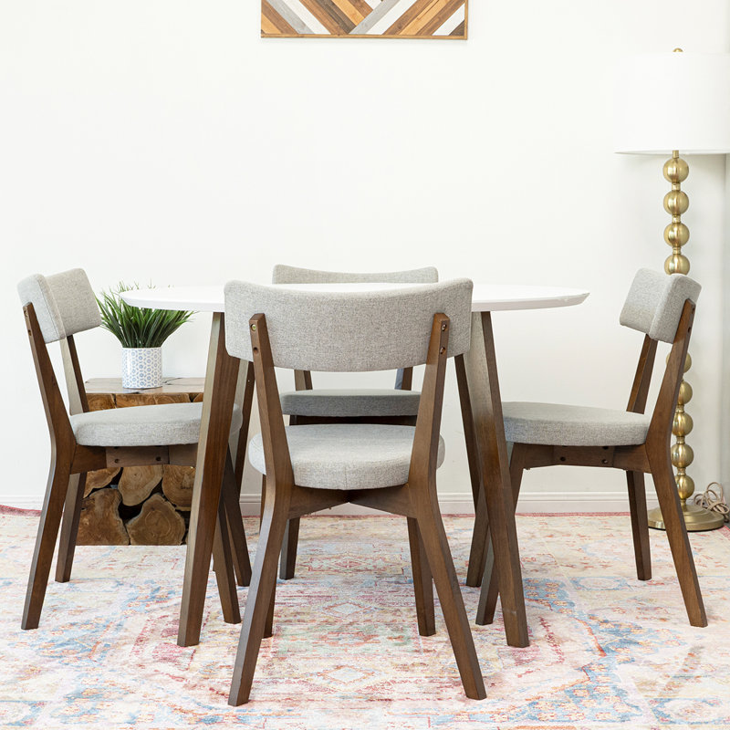 Oliver Kossivi 5 Piece Dining Set Wayfair